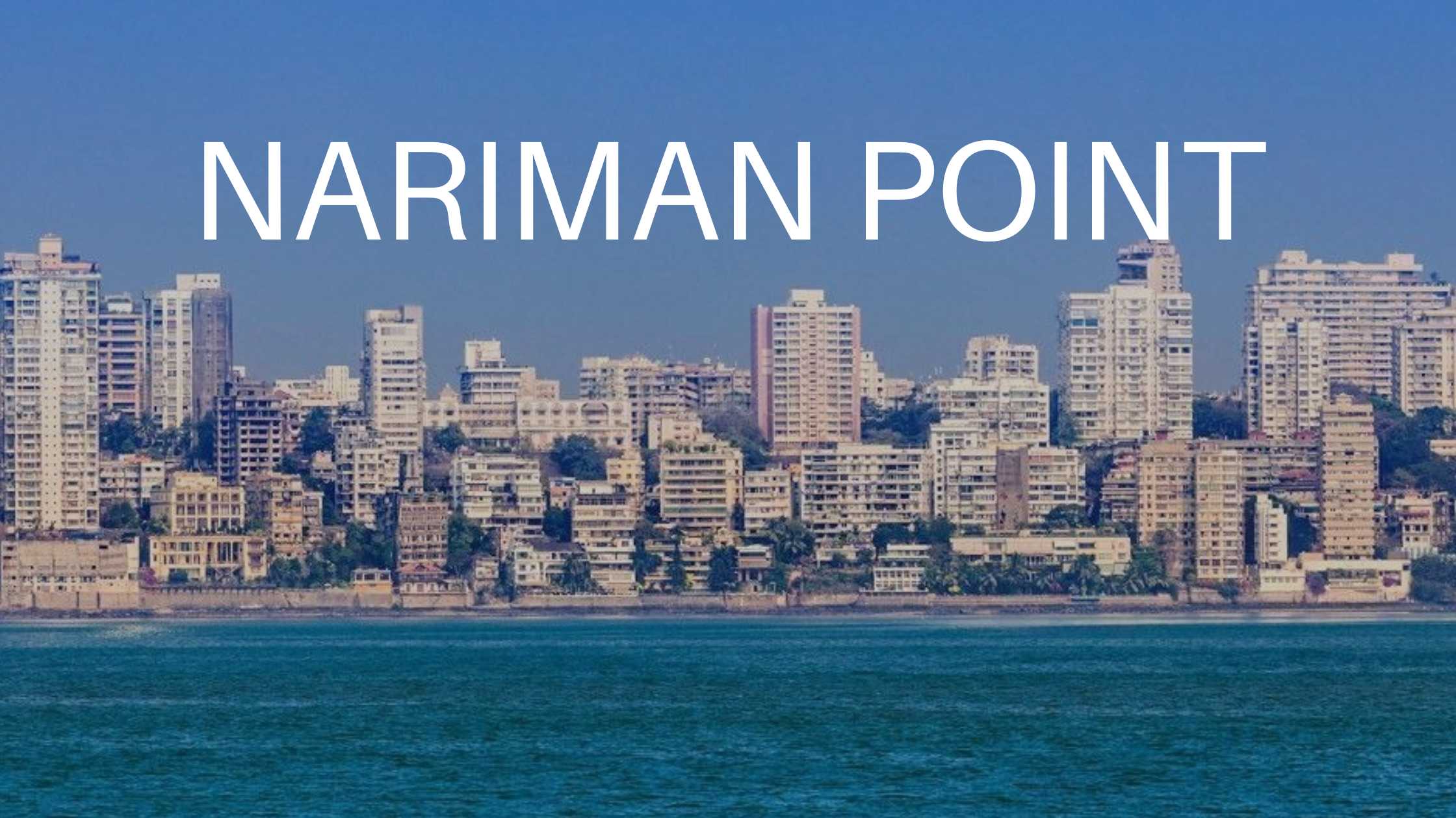 Nariman Point An Exceptional Opportunity for Commercial Property