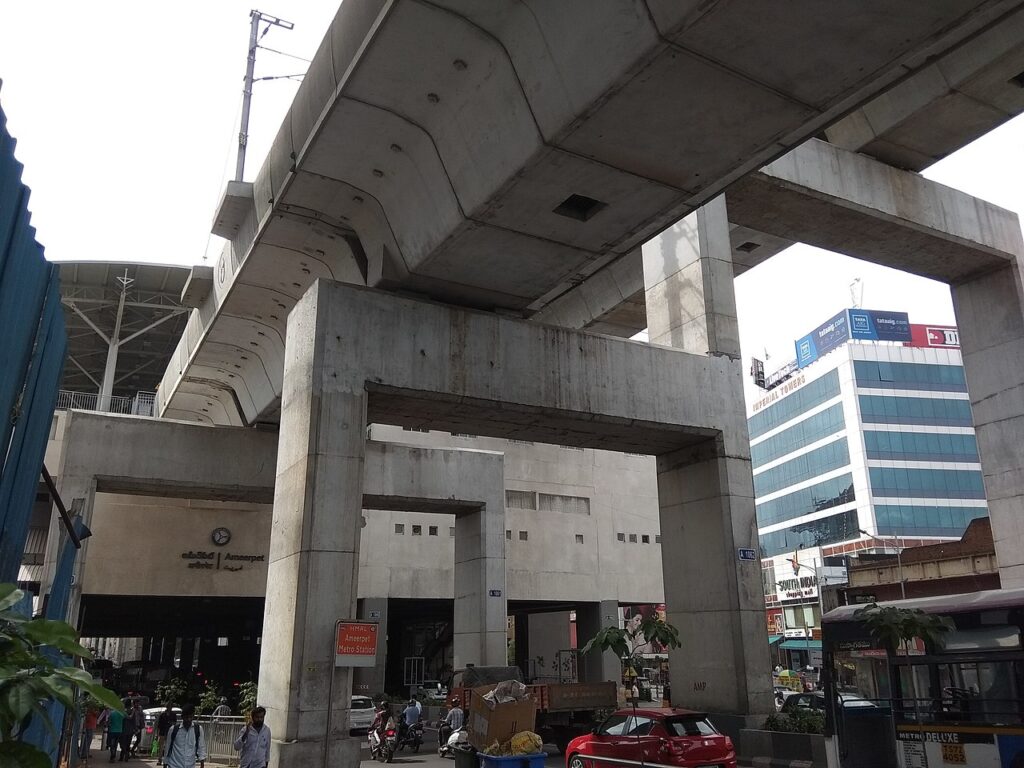 Ameerpet Metro Station