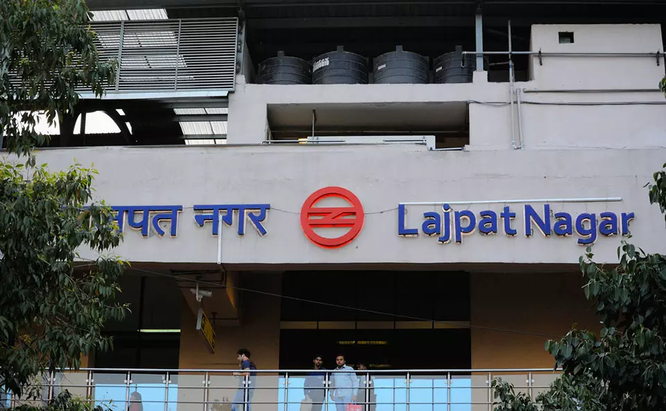 Lajpat Nagar Metro Station