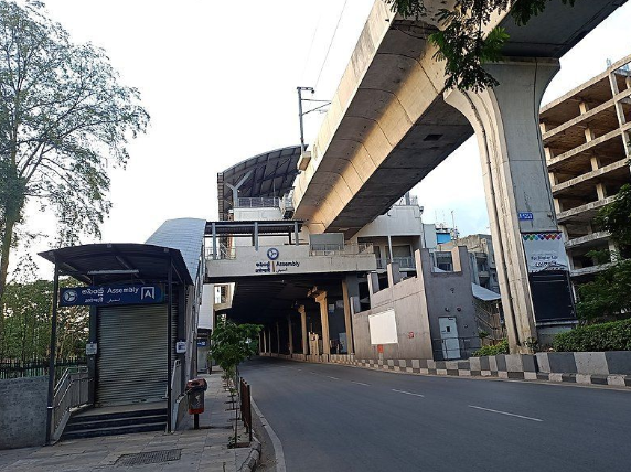 miyapur metro station