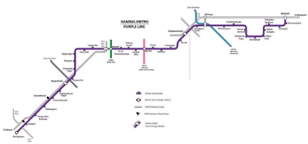 Bangalore Metro Map