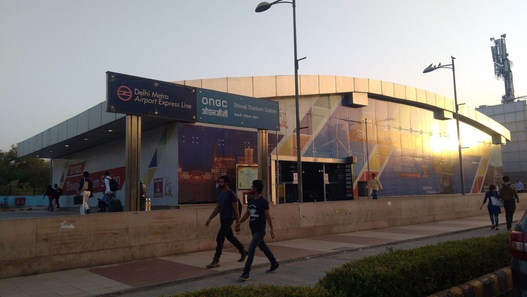 Shivaji Stadium Metro Station